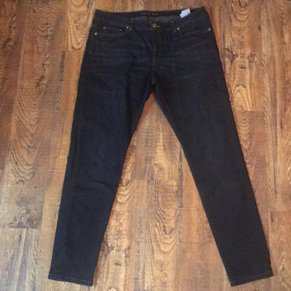 Darkwash micheal kors Izzy skinny jeans